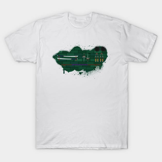 Teenage Mutant Ninja Weapons T-Shirt by WinterWolfDesign